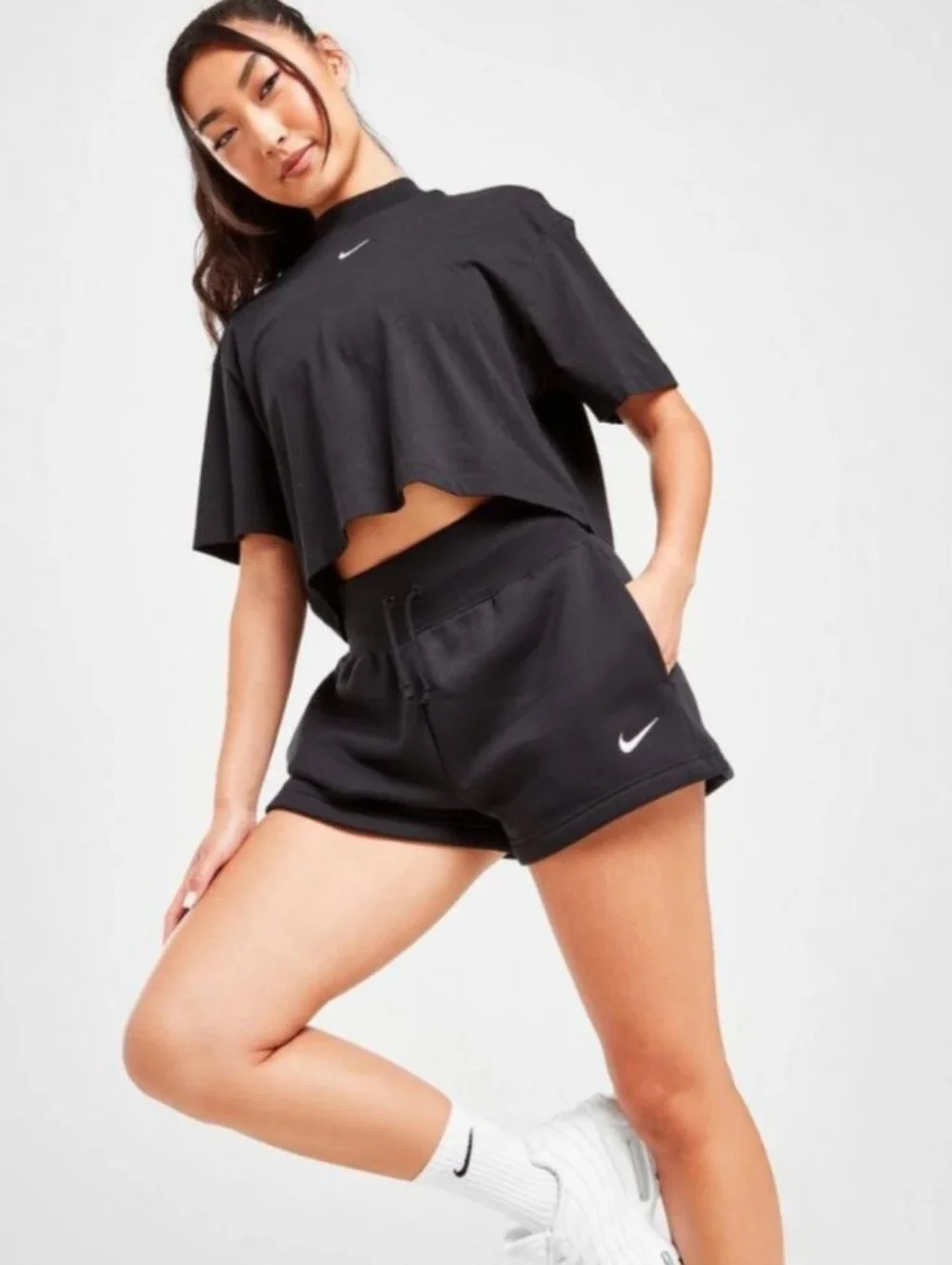 Nike Phoenix Fleece High-Rise Shorts